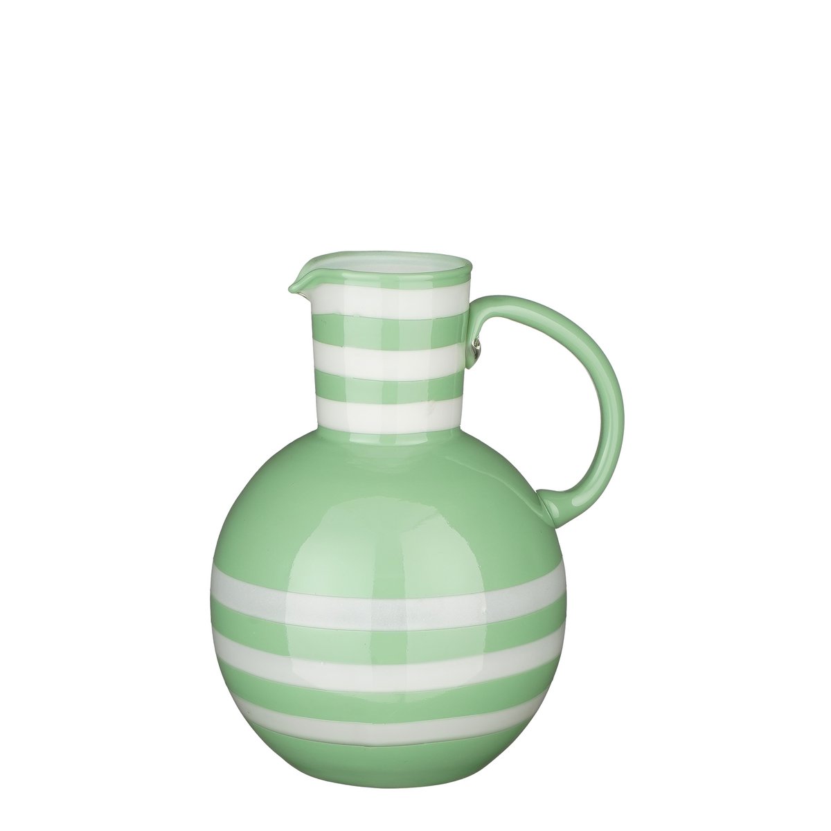 Bazaar Vase – H21 x Ø17,5 cm – Glas – Grün