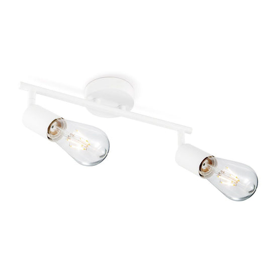 Home Sweet Home Aufbaustrahler Spy 2 – inkl. dimmbarer LED-Lampe – weiß
