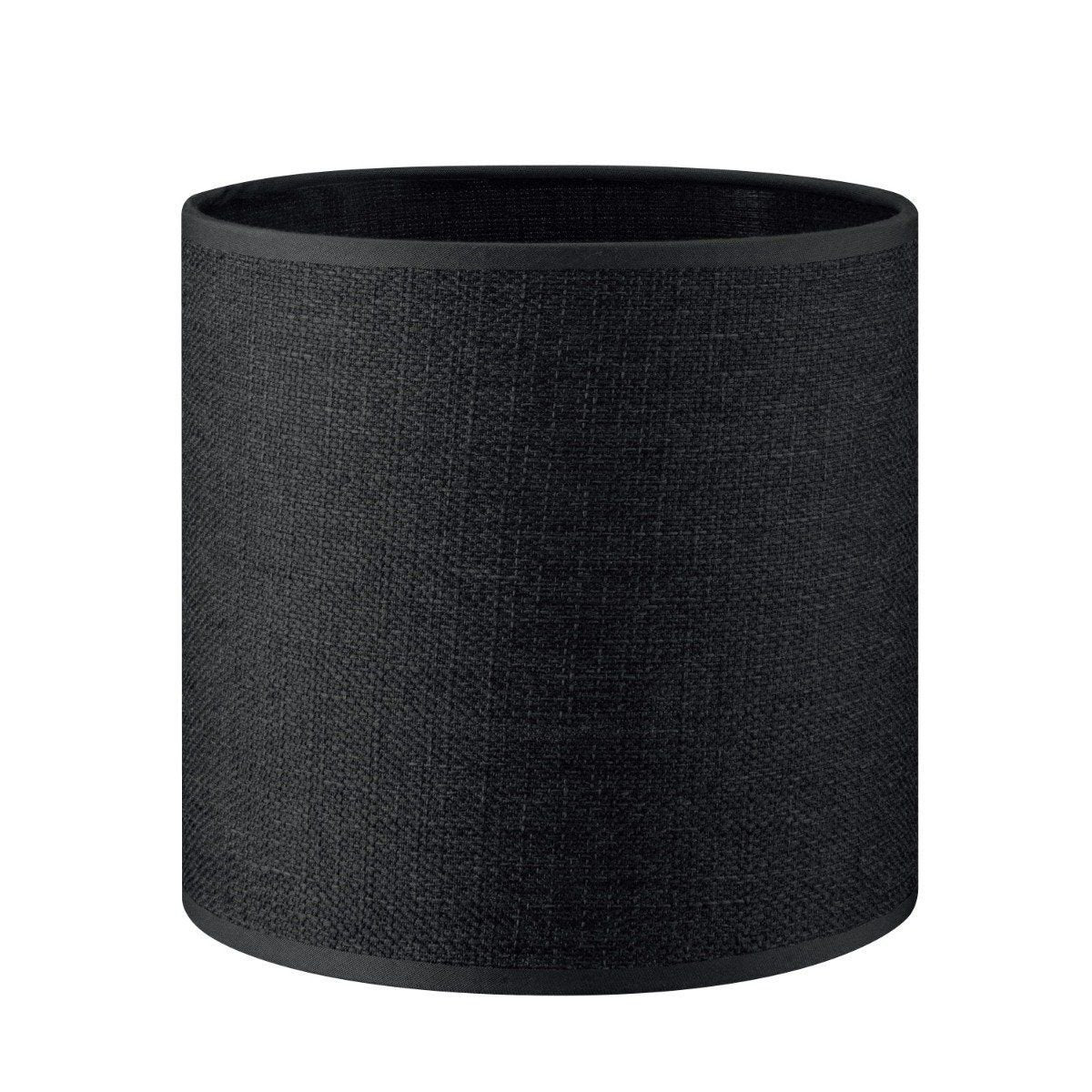 Home Sweet Home Lampenschirm Canvas schwarz – B:16xT:16xH:15cm