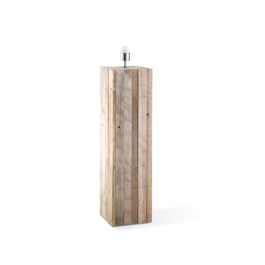 Home Sweet Home Tischlampensockel Luxor 19/19/78cm - natur
