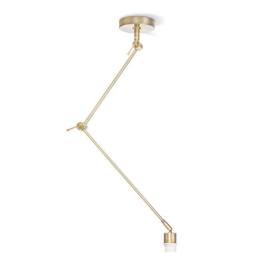 Home Sweet Home Pendelleuchte Shift 35/35/80 cm – Messing