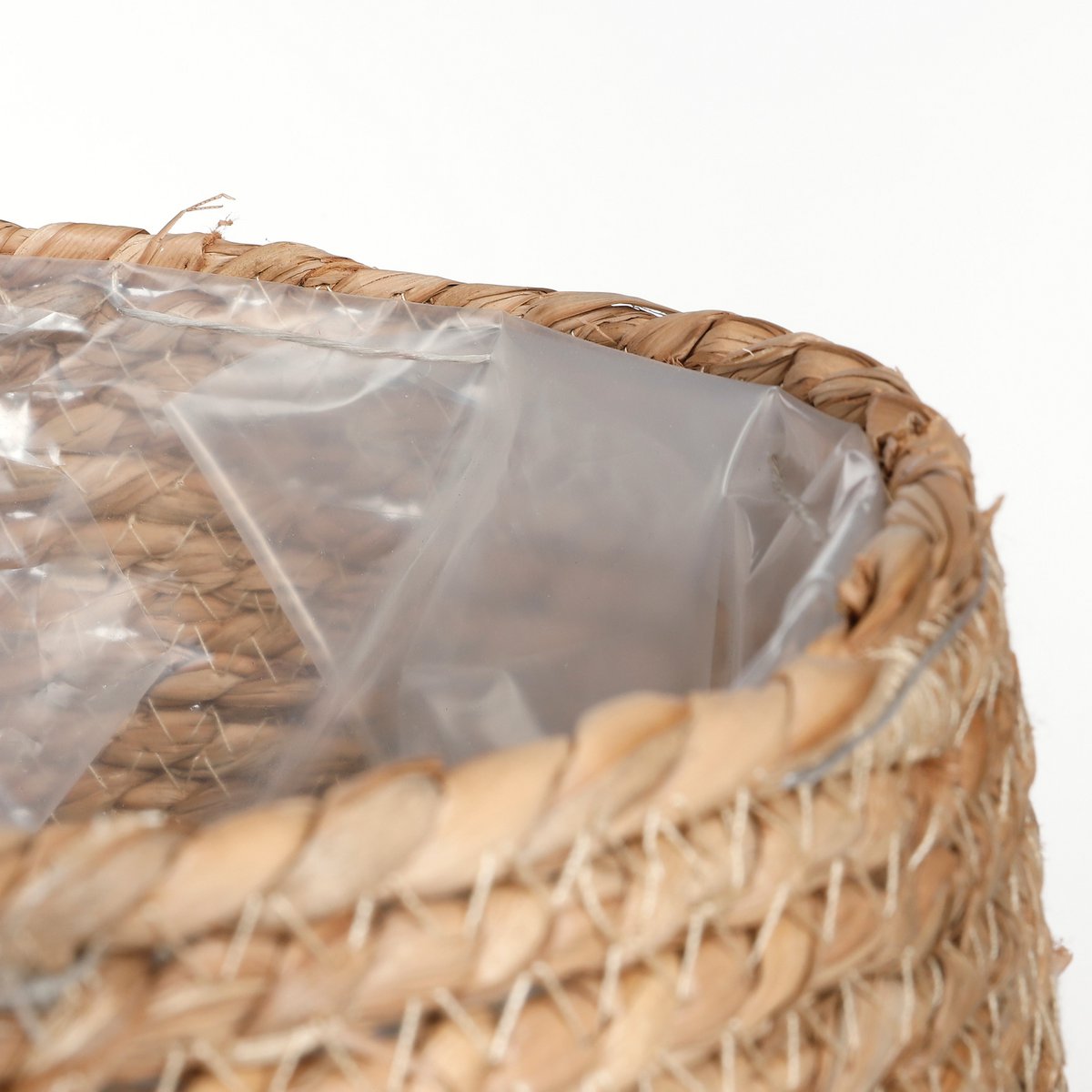 Jorck Korb für Pflanzen – H19 x Ø22 cm – Seegras – Hellbraun