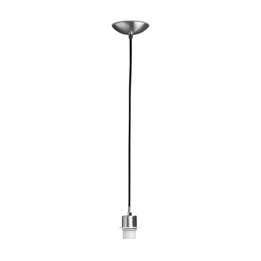 Home Sweet Home Pendelleuchte Stoff 11/11/100 cm – schwarz