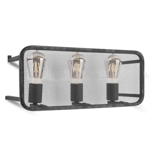Home Sweet Home Moderne Wandleuchte Weave | 45/15/20cm | Schwarz | E27