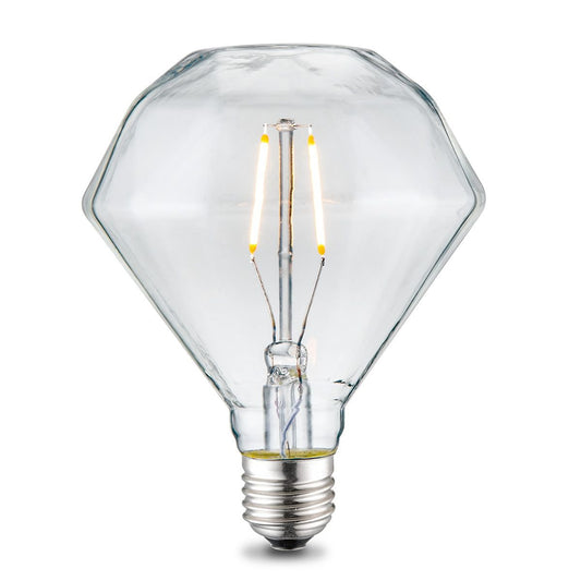 Home Sweet Home LED Diamond E27 D95 2W 160Lm 2700K Klar