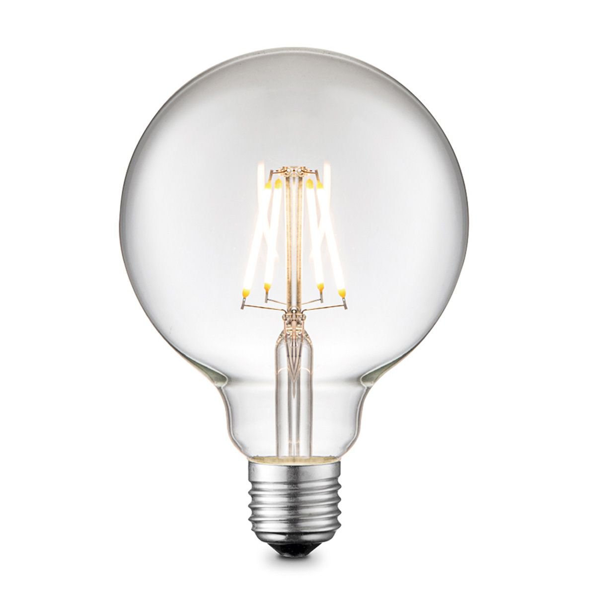 Home Sweet Home dimmbare LED Globe Deco E27 G95 6W 700Lm 3000K Klar