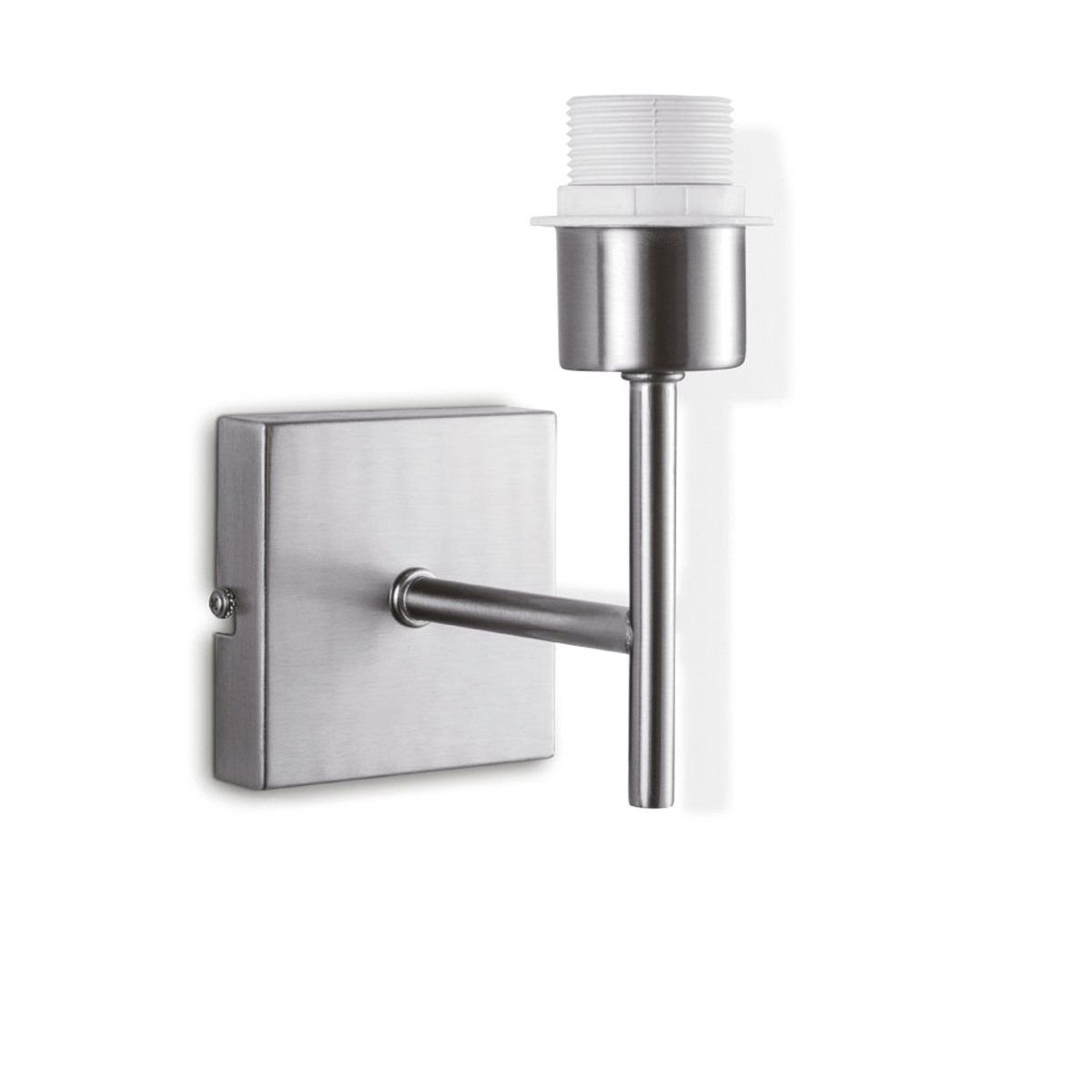 Home Sweet Home Wandleuchte Mati 10/10/18 cm – Gebürsteter Stahl