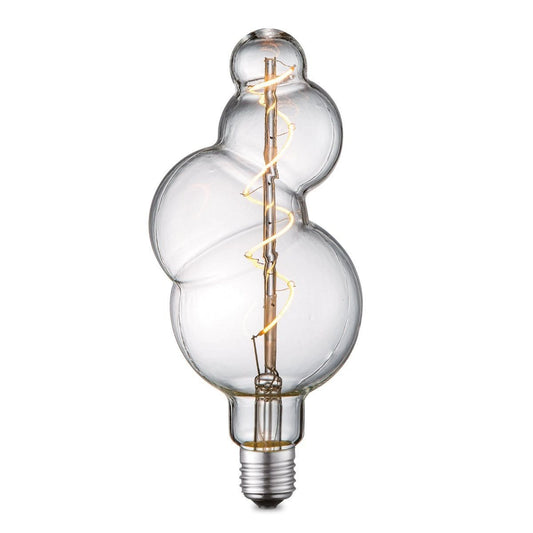 Home Sweet Home dimmbare LED Bubble Spiral E27 4W 300Lm 3000K Klar