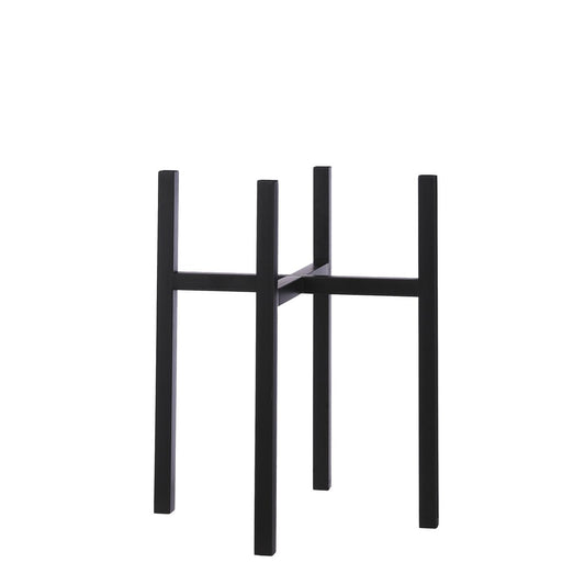 Ascot Pflanzenständer XL – L41,5 x B41,5 x H50 cm – Metall – Schwarz