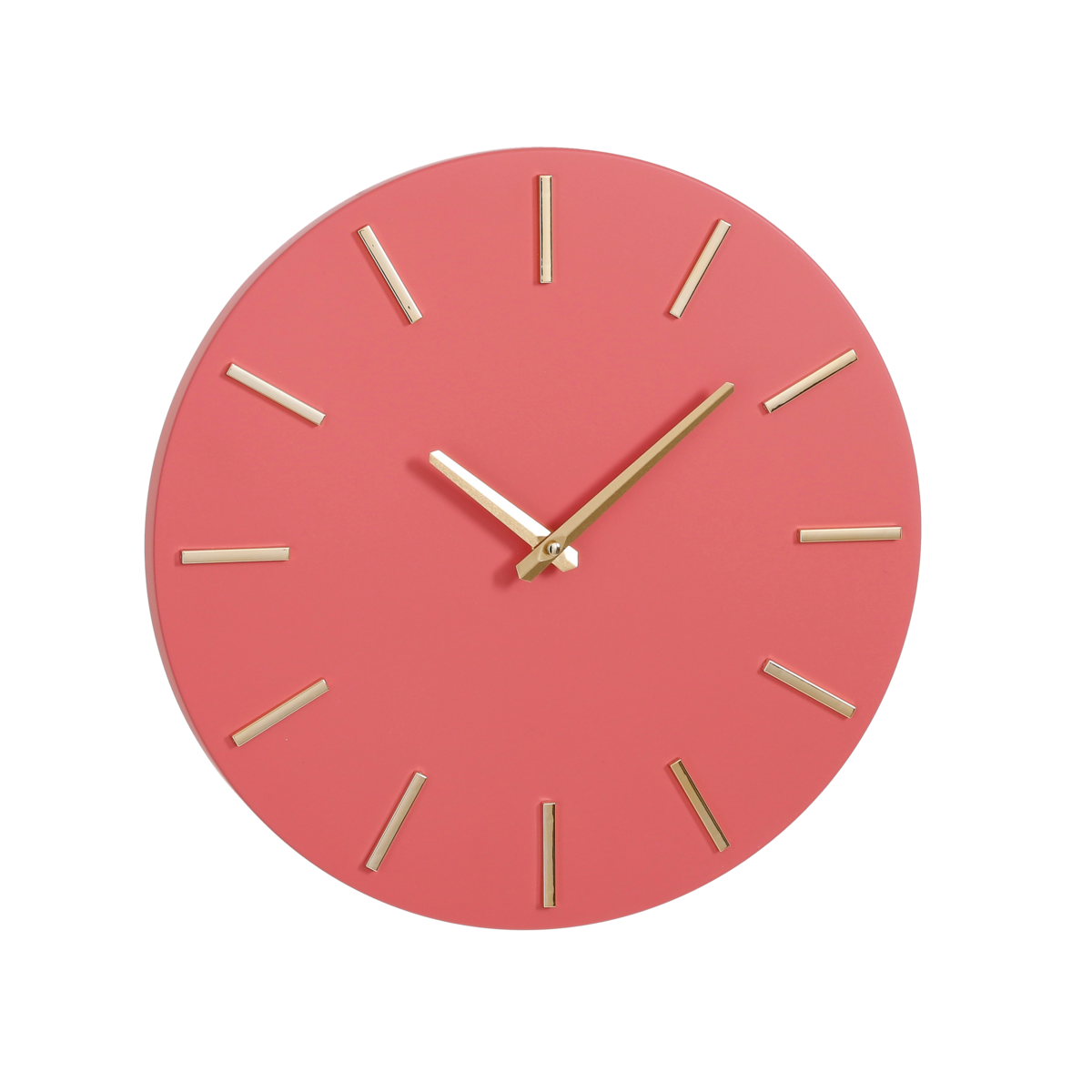 Brixen Wanduhr - Ø35,5 cm - Rosa