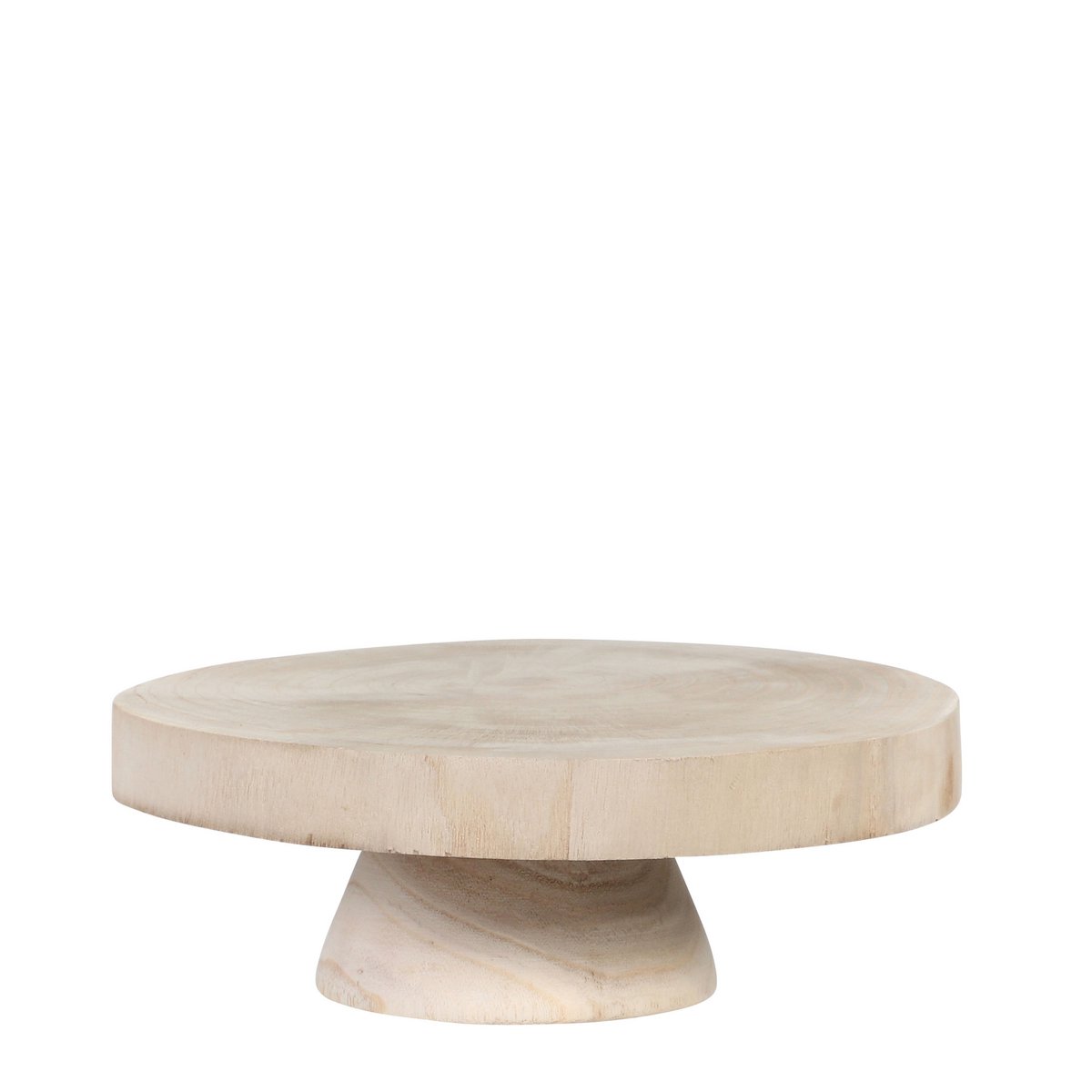 Pia Dekorationstisch – H10,5 x Ø30 cm – Holz – Hellbraun