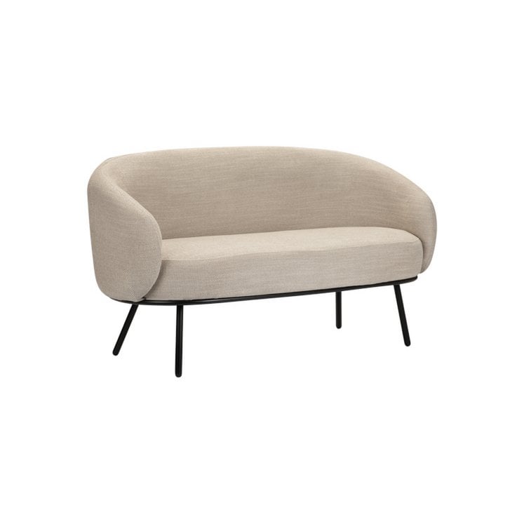 Mars Zweisitzer-Sofa Beige