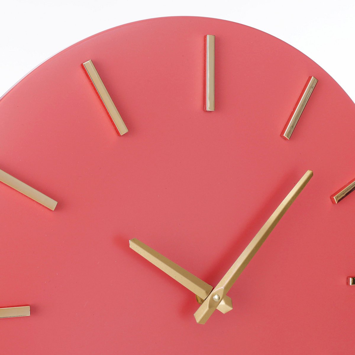 Brixen Wanduhr - Ø35,5 cm - Rosa