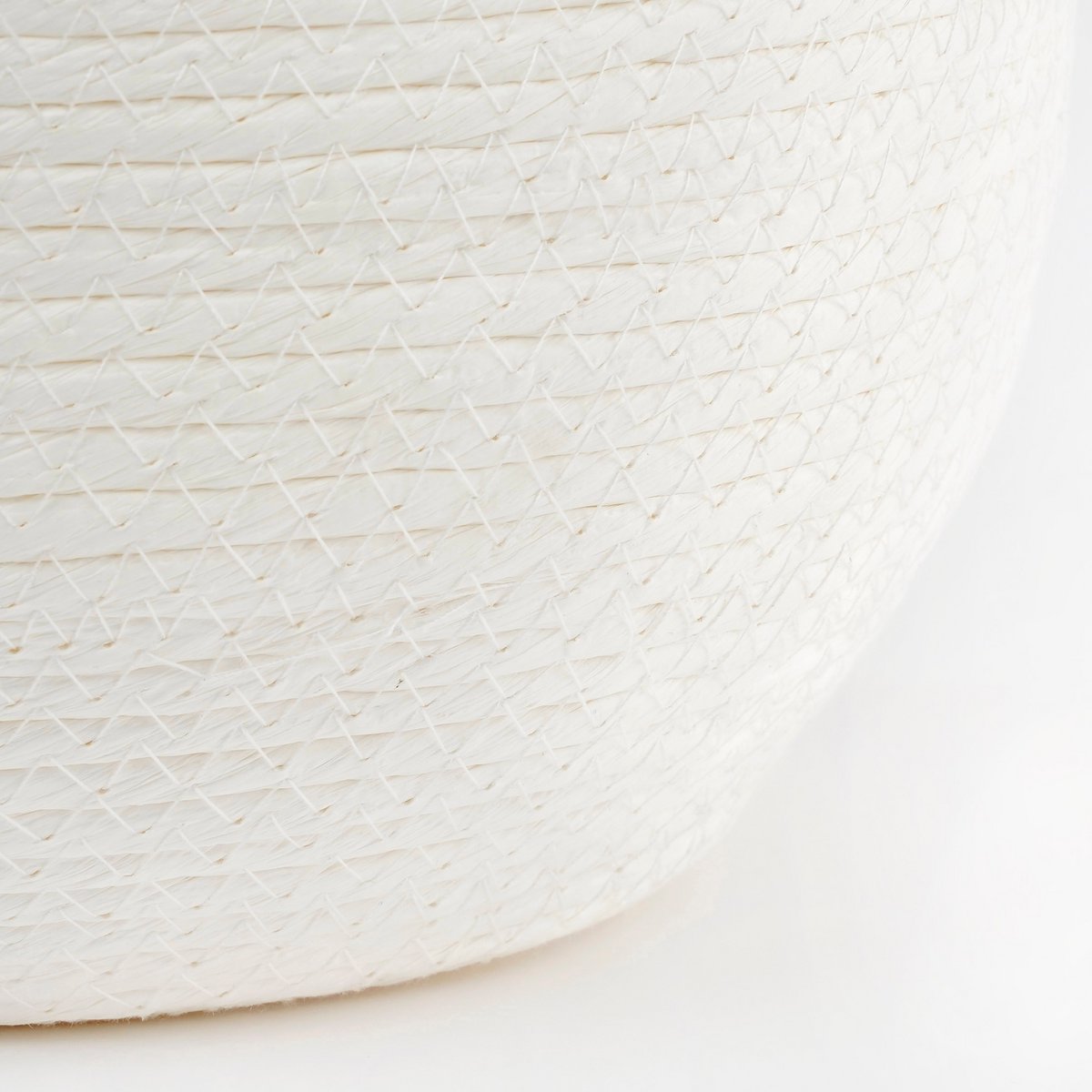 Jorck Korb für Pflanzen – 3er-Set – H24 x Ø26 cm – gebrochenes Weiß