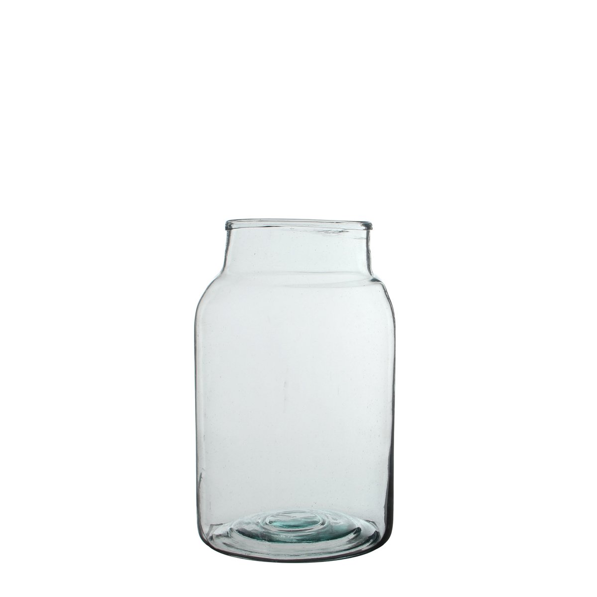 Vienne Vase - H35 x Ø21 cm - Recyceltes Glas - Transparent