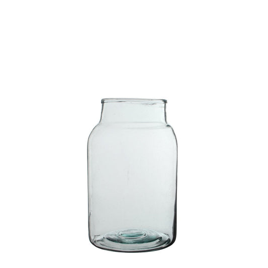 Vienne Vase - H35 x Ø21 cm - Recyceltes Glas - Transparent