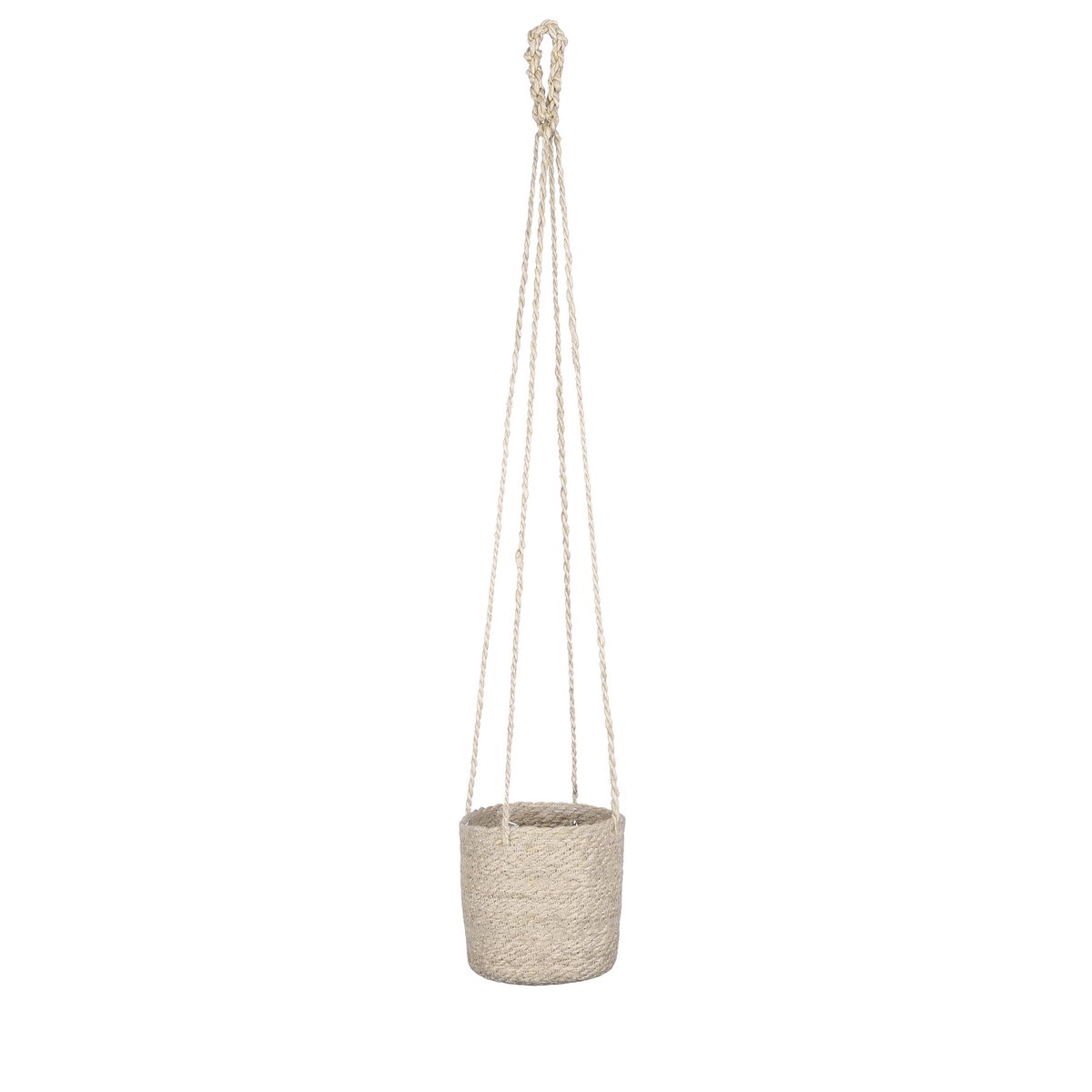 Atlantic Korb für Pflanzen – 2er-Set – H16 x Ø16 cm – Creme