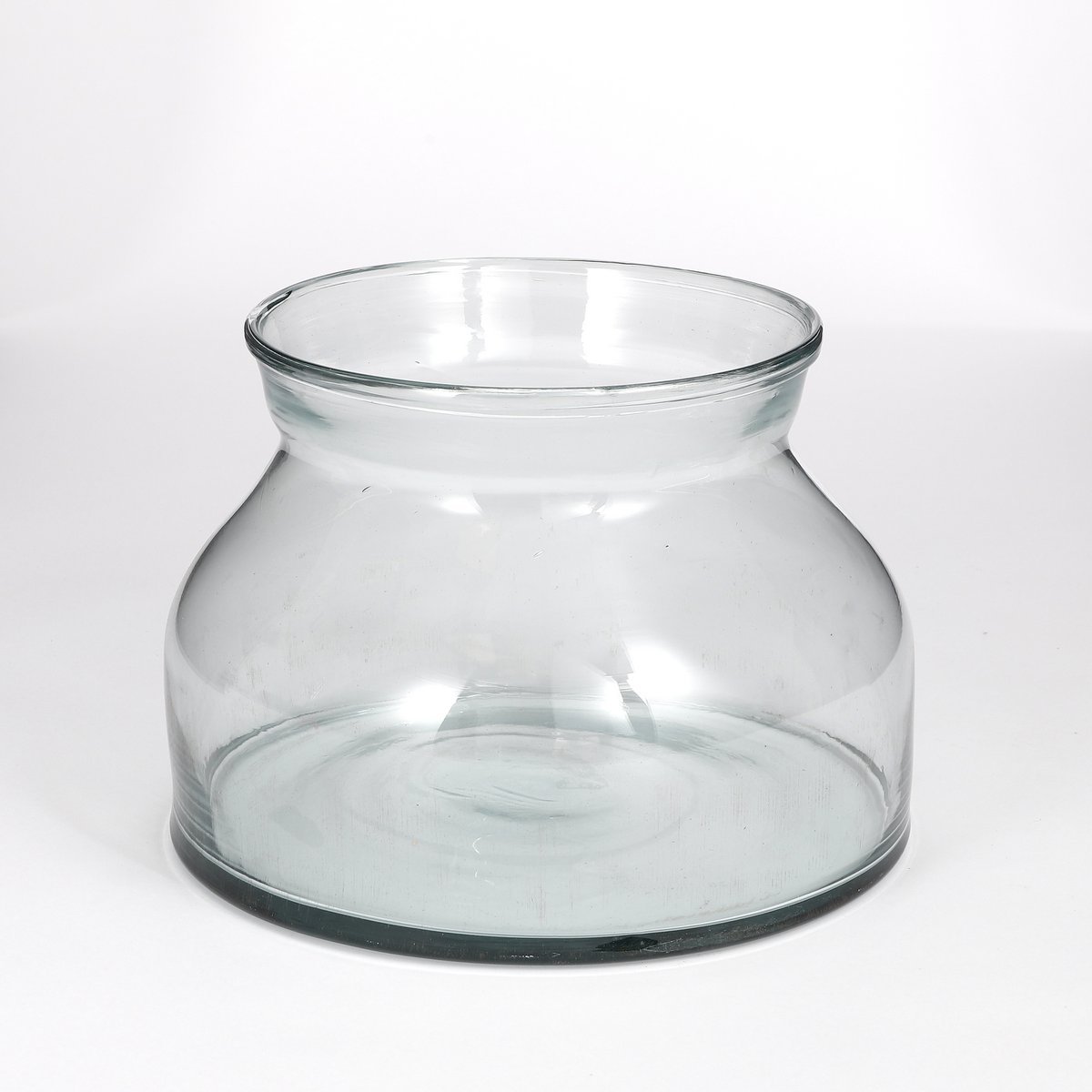 Vienne Schale - H15 x Ø27 cm - Recyceltes Glas - Transparent