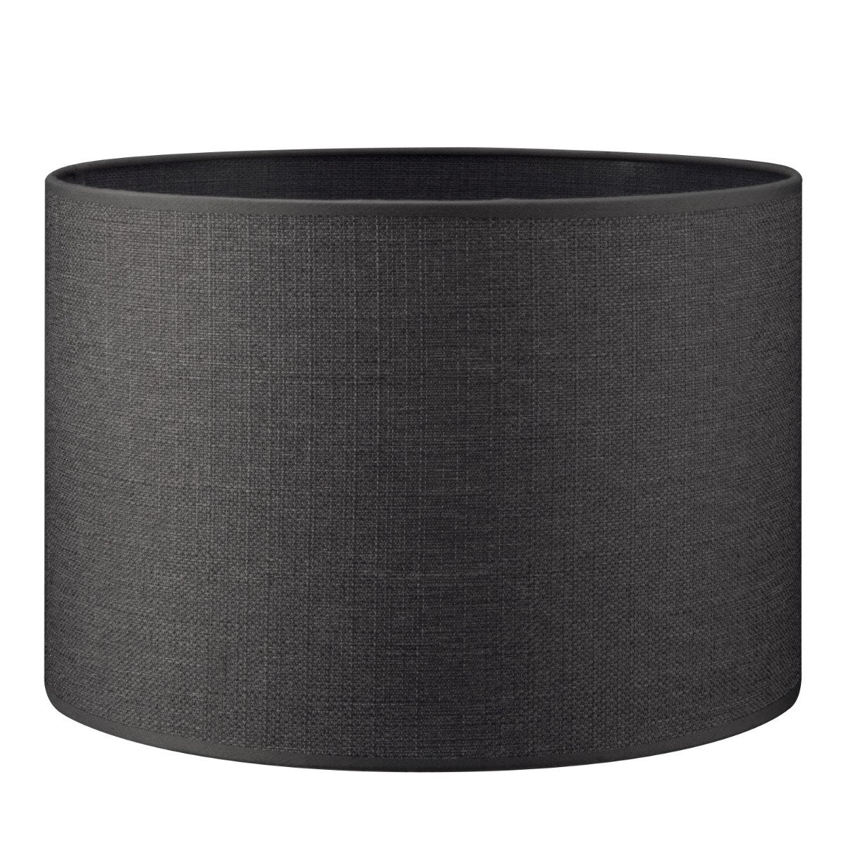 Home Sweet Home Lampenschirm Canvas Anthrazit - B:30xT:30xH:20cm