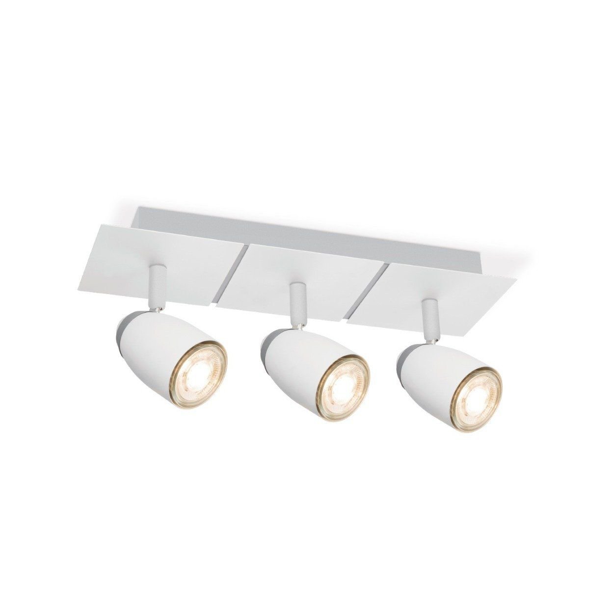Home Sweet Home LED Aufbaustrahler Gina 3 - inkl. dimmbarem LED-Leuchtmittel - weiß