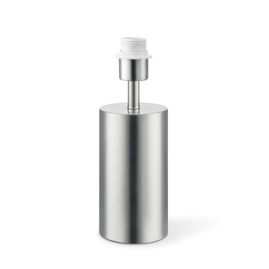 Home Sweet Home Tischlampensockel Cannes 11/11/32 cm – Gebürsteter Stahl