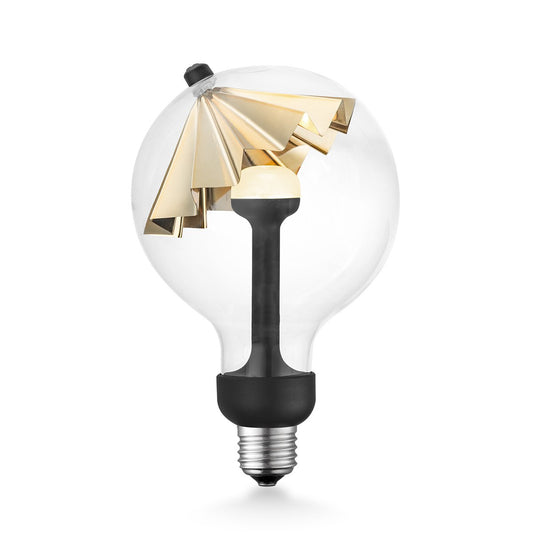 Home Sweet Home dimmbare LED-Lampe Umbrella gold G120 E27 5W 400Lm