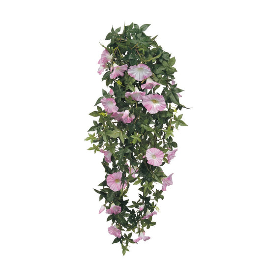 Künstliche Petunien-Hängepflanze – L15 x B20 x H80 cm – Rosa