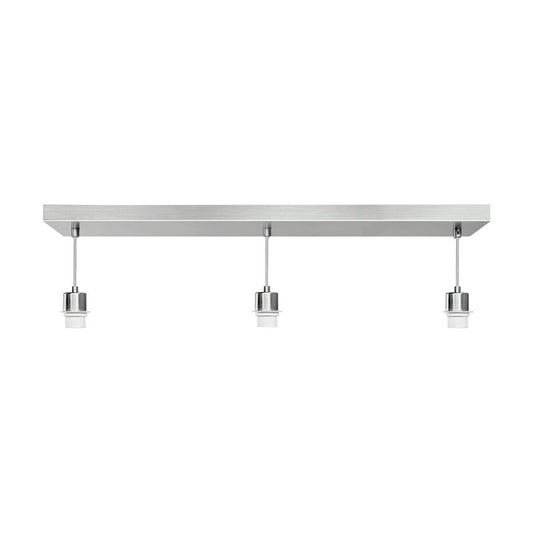 Home Sweet Home Hängelampe Beam 3S 65/9,5/15-100cm – Gebürsteter Stahl