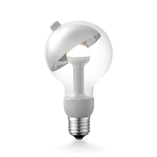 Home Sweet Home LED-Lampe Kugel silber G80 E27 3W 220Lm 2700K