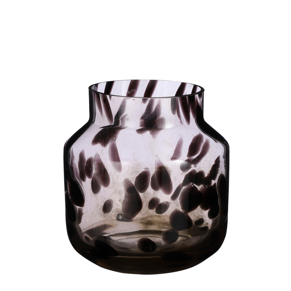 Pantera Vase - H22,5 x Ø21 cm - Braun