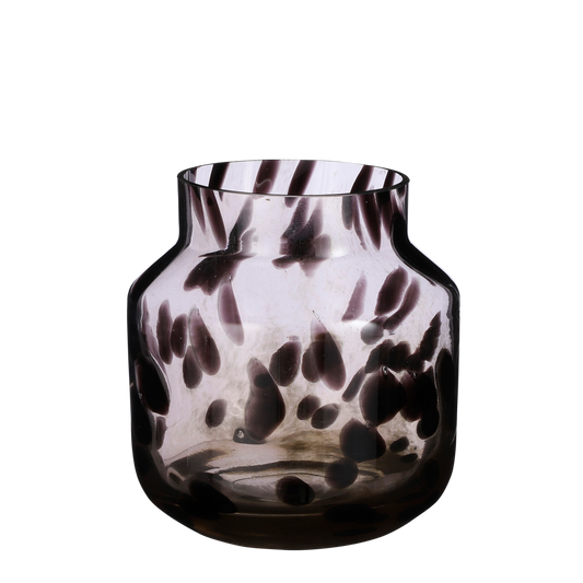 Pantera Vase - H22,5 x Ø21 cm - Braun