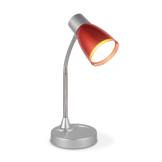 Home Sweet Home - Lumy LED-Schreibtischlampe 3W Rot - Einstellbar