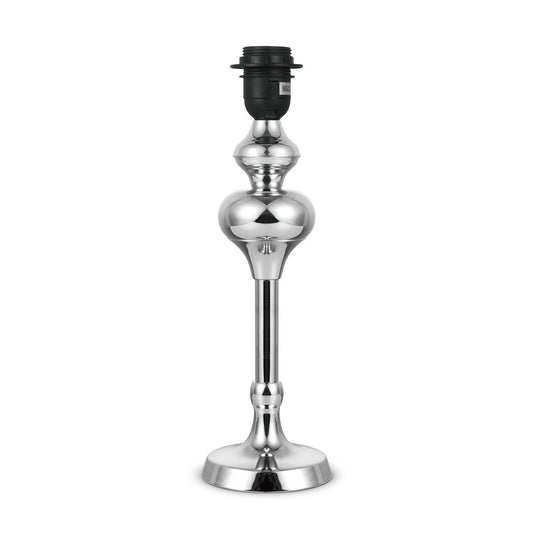 Home Sweet Home Tischlampensockel Bima 10,5/10,5/35 cm – Chrom