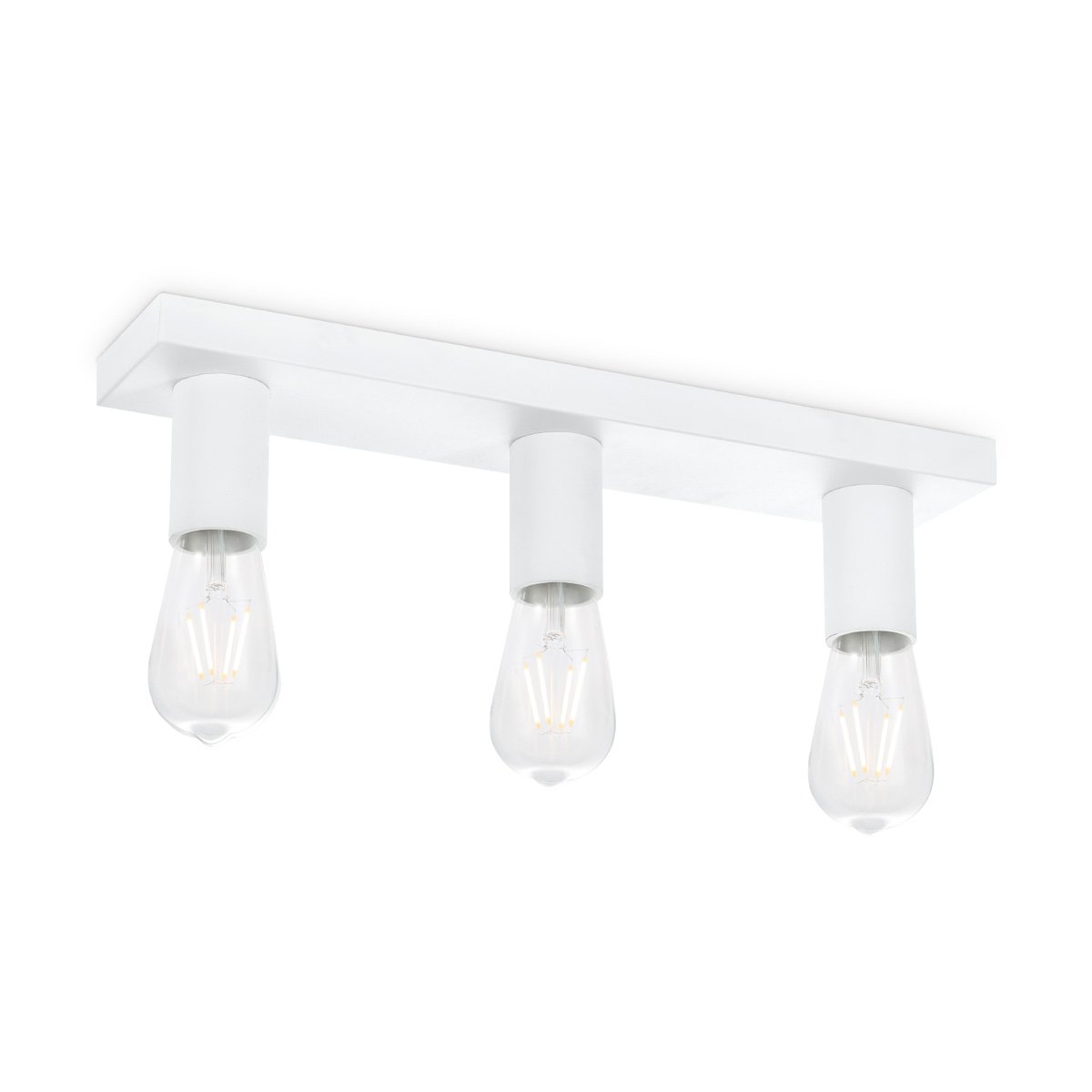 Home Sweet Home Aufbaustrahler Nitro 3 – inkl. dimmbarer LED-Lampe – weiß
