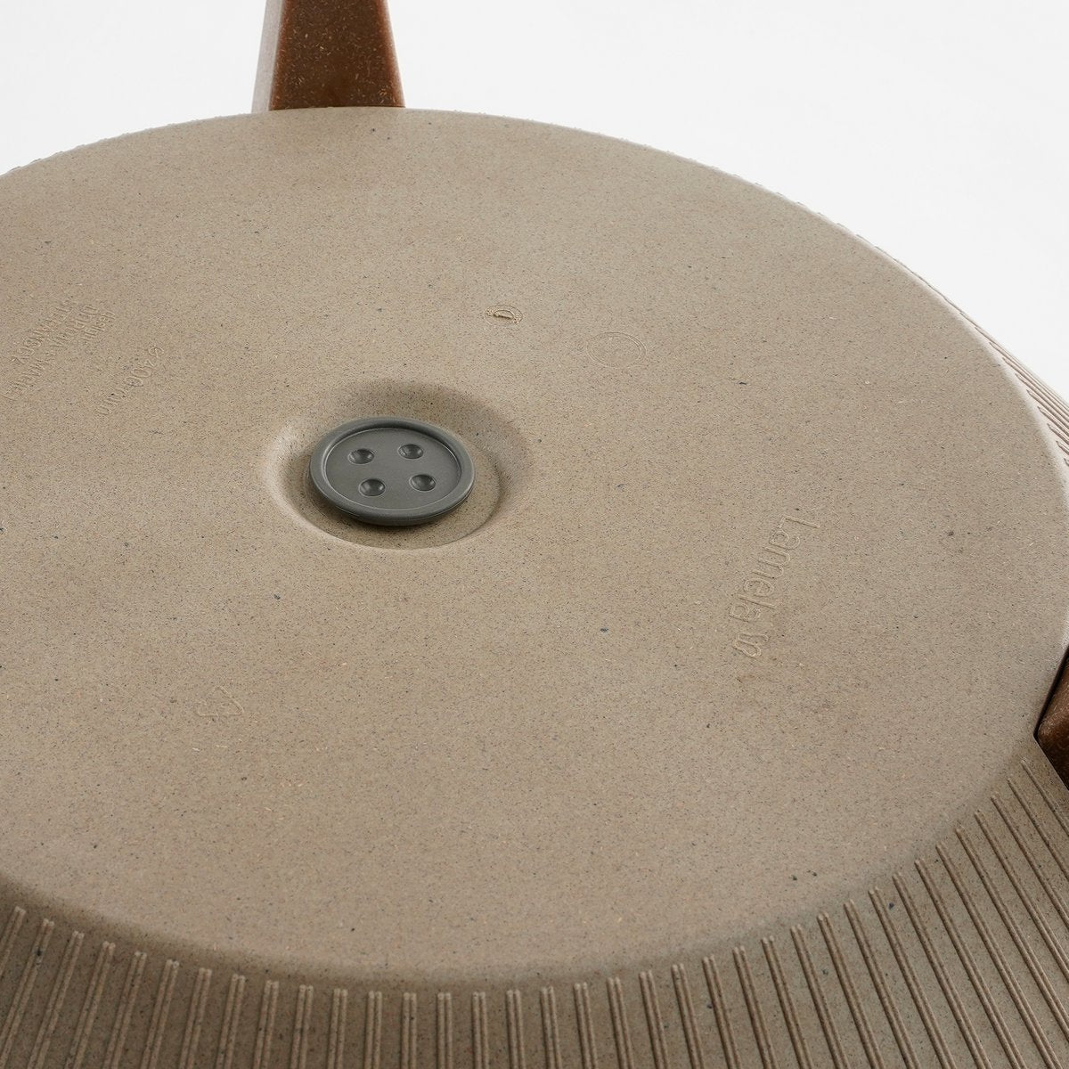 Doppio Blumentopf auf Beinen – H20,5 x Ø40 cm – Polypropylen – FSC Mix – Taupe