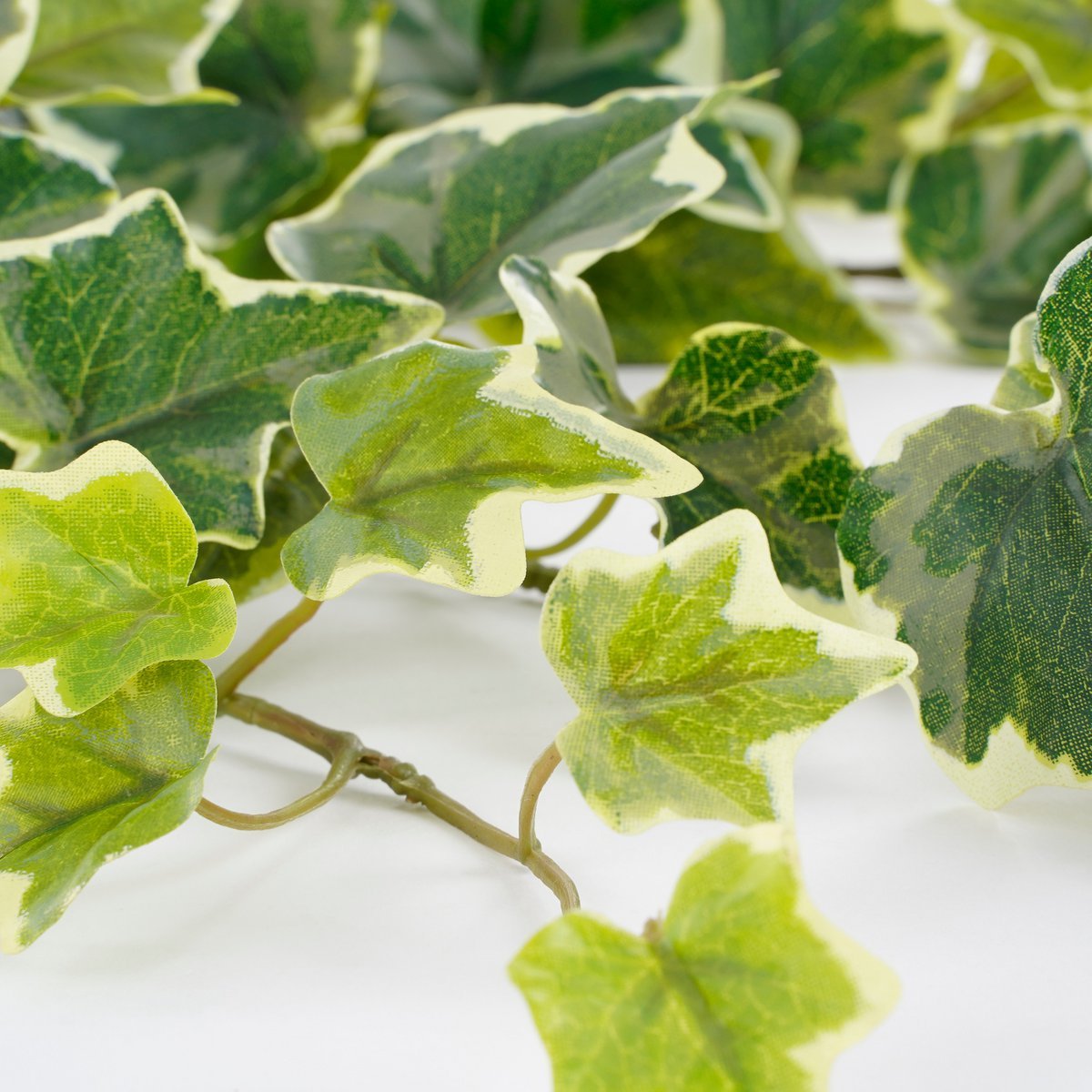 Künstliche Hängepflanze Hedera – H86 cm – grün bunt