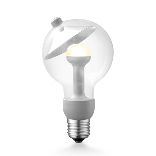 Home Sweet Home LED-Lampe Kegel silber G80 E27 3W 220Lm 2700K
