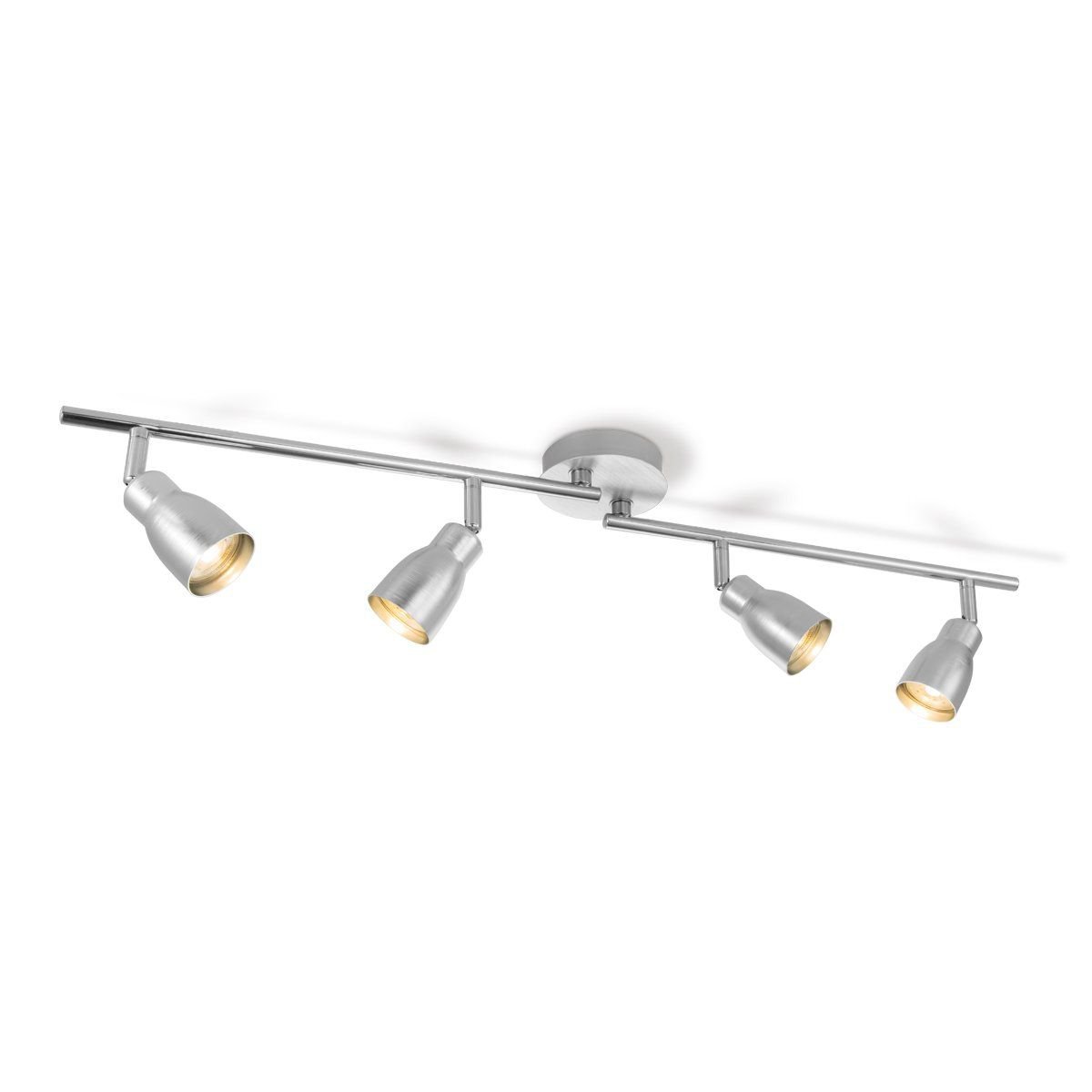 Home Sweet Home LED Aufbaustrahler Alba 4L - dimmbar - Stahl gebürstet