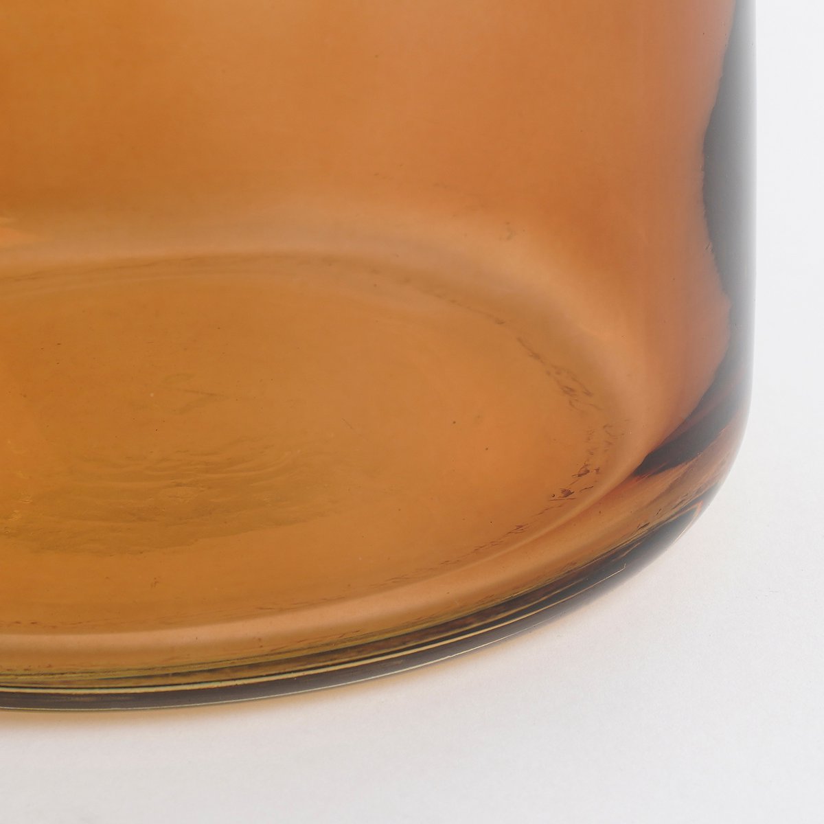 Regal Flaschenvase – H30 x Ø16 cm – Glas – Braun